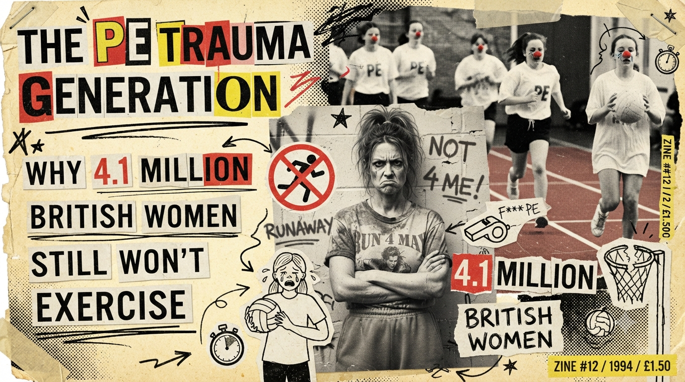 The PE Trauma Generation: Why 4.1 Million British Women Still Won’t Exercise
